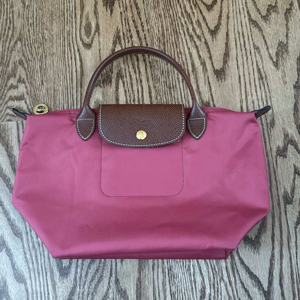 LongChamp Le Pilage Small Top Handle Handbag